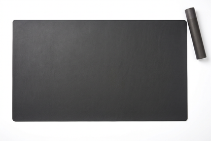 Waterproof PU leather desk mat - white background product shot